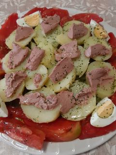 Una foto de Ensaladilla de judías verdes