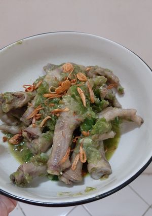 Foto resep Seblak Ceker Sambel Ijo