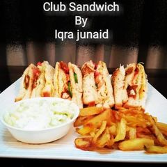 A picture of Chicken club sandwich.