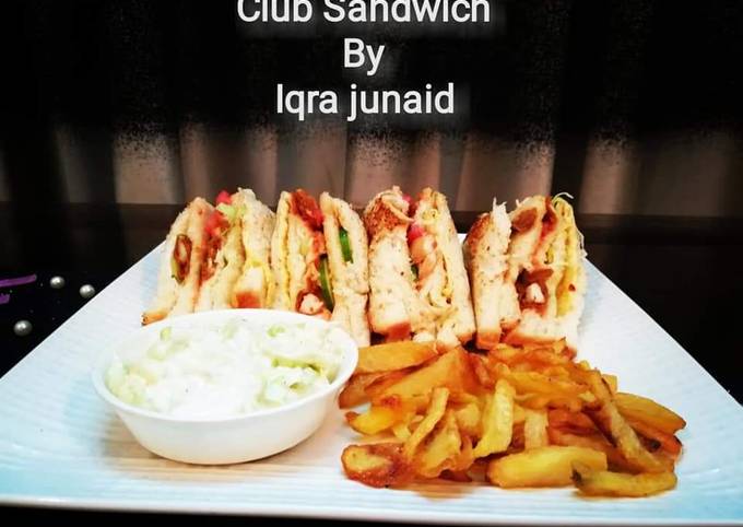 Chicken club sandwich