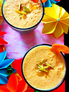 A picture of Dates carrot milkshake.