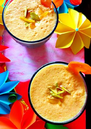 A picture of Dates carrot milkshake.