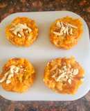 Carrot halwa bites