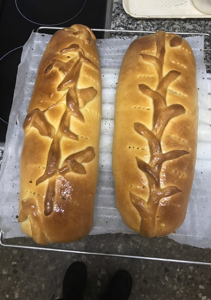 Una foto de Pan de Jamón venezolano