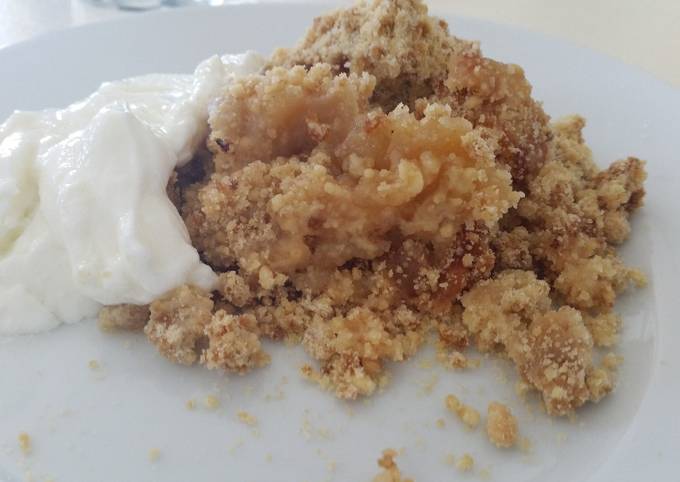 Recipe of Super Quick Homemade Apple Crumble