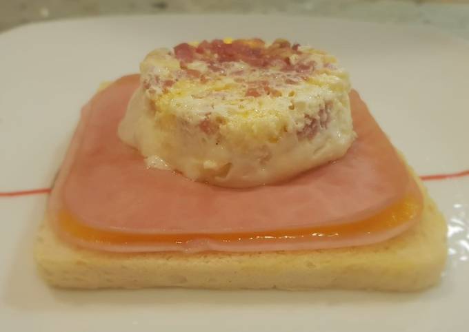 Bocadito de jamón y queso con huevo Receta de Ptega- Cookpad