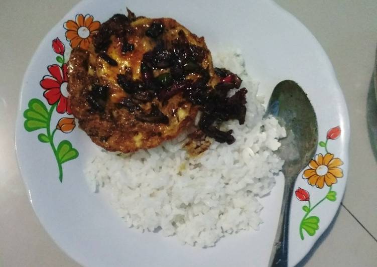 Resep Telur Sambal Kecap Pedas Manis 6 Langkah Yang Lezat