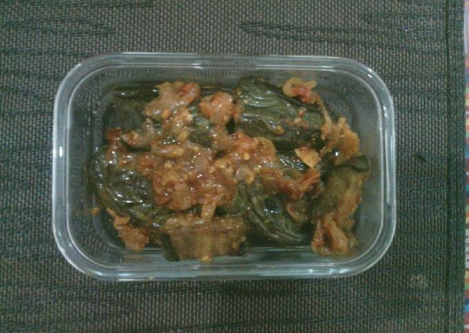 Resep: Sambal Terong Ungu Bumbu Kemiri Irit Anti Gagal