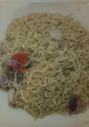 A picture of Indo mie mai daddawa.