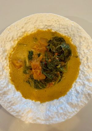 Foto resep Sayur Sambiki Santan Ikan Teri