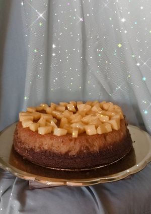Una foto de Pastel imposible (chocoflan)
