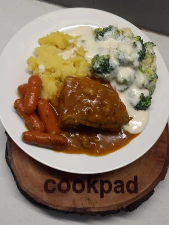 Recipe Chicken curry with creamy broccoli and mash potato the Awesome  You can take Joss in your mouth