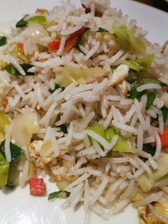 A picture of Egg fried rice.