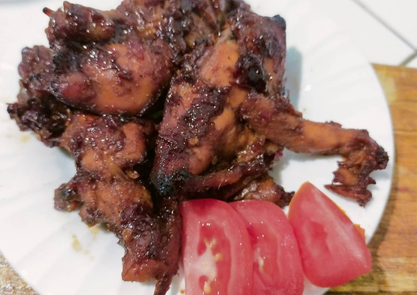 Ayam bakar kecap home Made uenakk poll