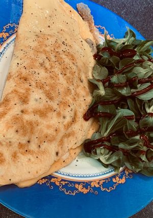 Une photo de Salade & omelette garnie 🥗