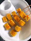 Sate udang wortel