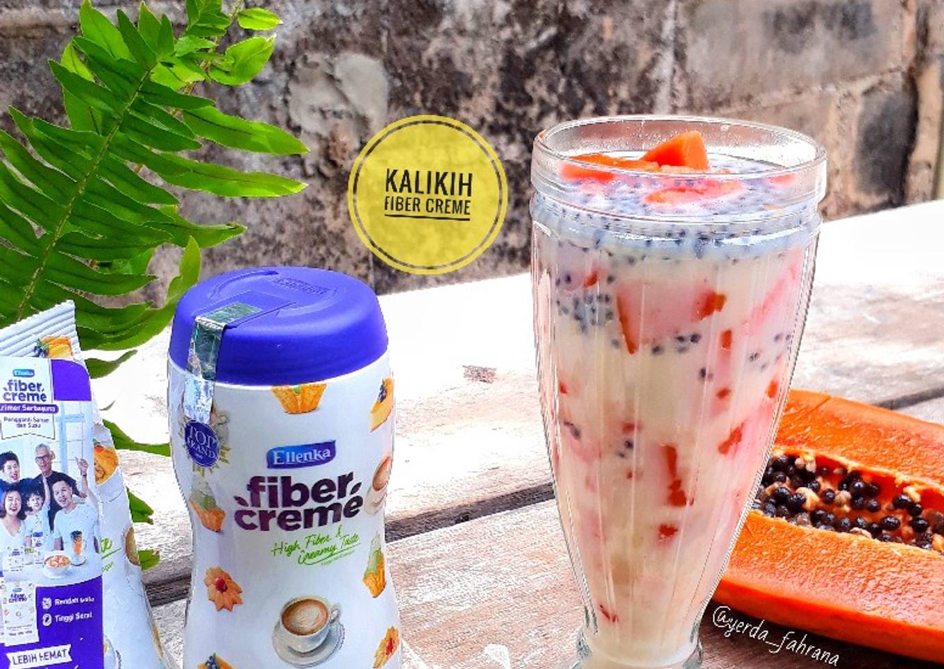 Resep Kalikih Fiber Creme 🥃 Anti Gagal