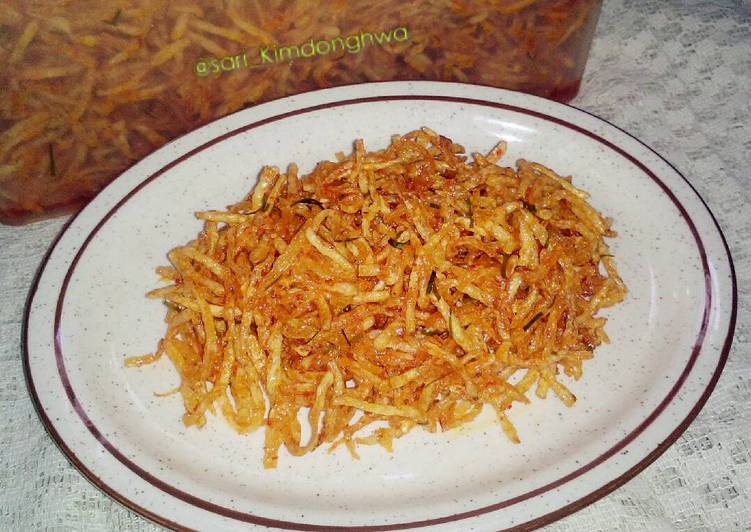 Resep Kentang Mustopa Daun Jeruk yang nikmat dan Mudah Dibuat