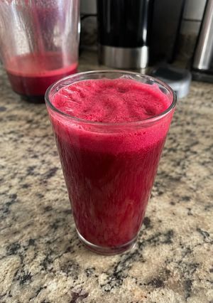 Una foto de Jugo de betabel con zanahoria