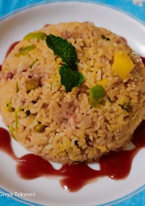 A picture of Tawa pulav.