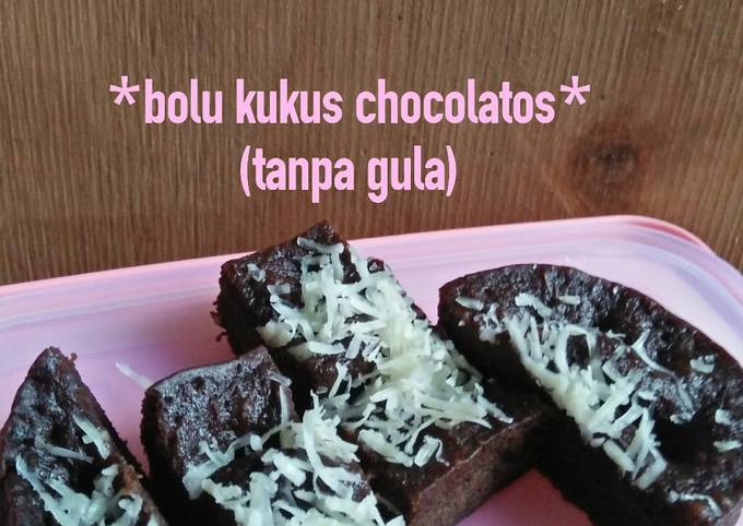 *bolu kukus chocolatos (tanpa gula)*