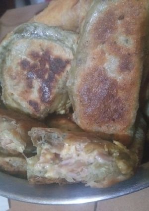 Una foto de Empanadas saborizadas de jamón y queso