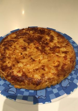 Una foto de Tortilla de pasta
