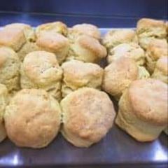 A picture of Perfect two ingredient scones.