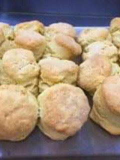 A picture of Perfect two ingredient scones.