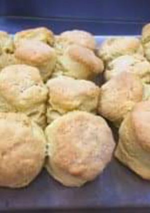 A picture of Perfect two ingredient scones.
