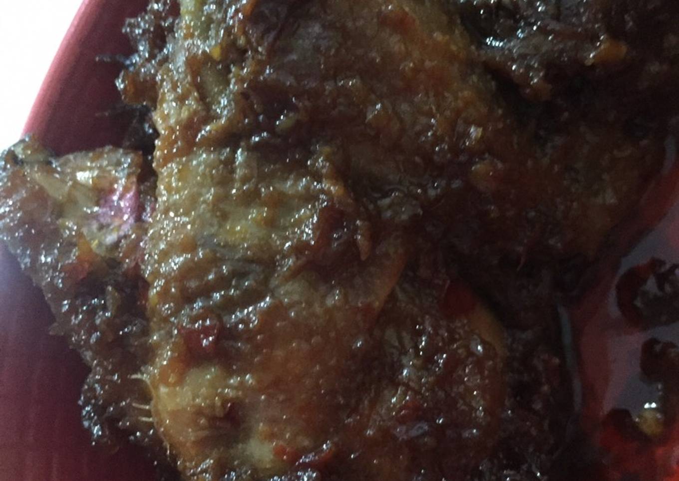 Ayam balado kecap