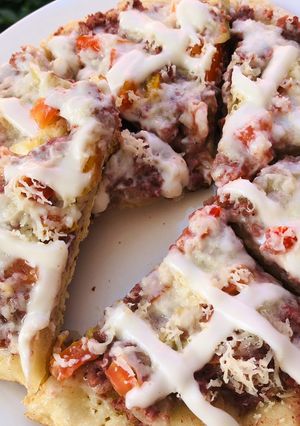 Foto resep Pizza Daging (Simpel)