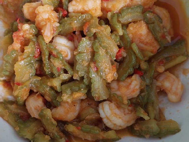 Langkah Gampang Membuat Resep Tumis pare udang yang Bisa Manjain Lidah Anti Ribet, Mantap