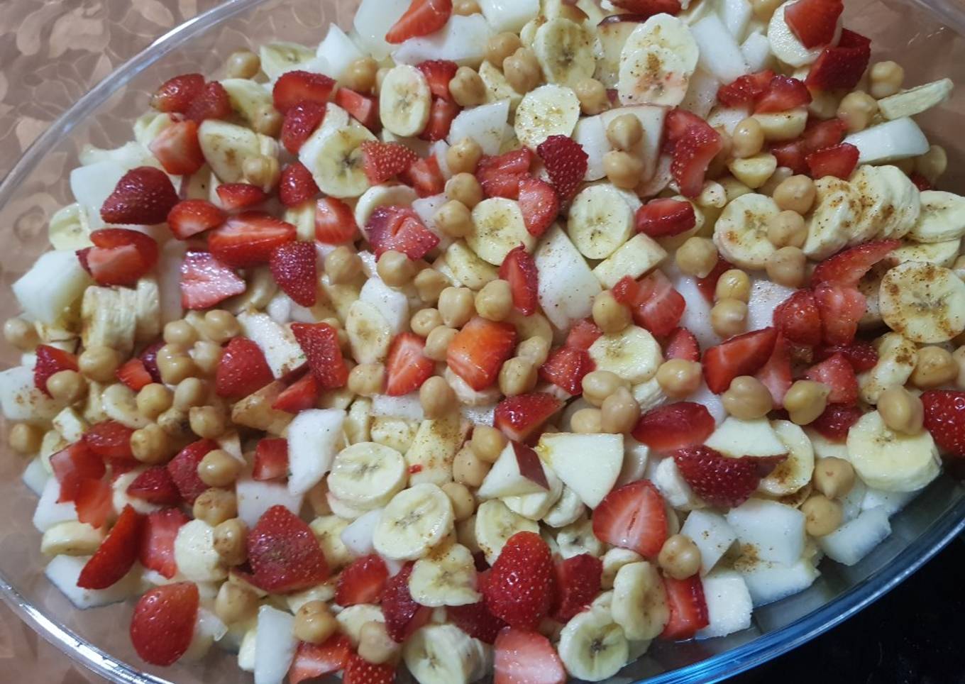 Chickpea Fruit Chat