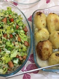 صورة لوصفة بطاطا محشية