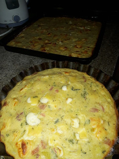 Una foto de Fusión de sopa Paraguaya y torta de queso