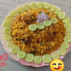 A picture of Chicken biryni.