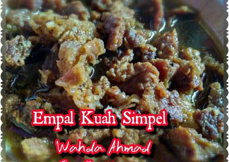 Bagaimana Menyiapkan Empal Kuah Simpel, Bisa Manjain Lidah