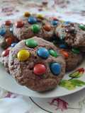 Шоколадне печиво з цукерками m&m's😋