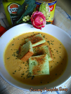 Foto resep Creamy Pumpkin Soup