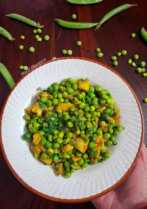 A picture of 15-Minute Green Pea Ghugni.