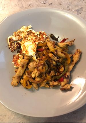 Una foto de Fajitas de pollo