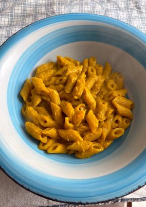 Foto di Pasta con crema di carote 🥕
