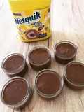 Flan au Nesquik