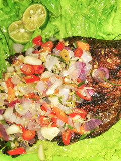 Foto resep Ikan Bawal Bakar Sambal Matah