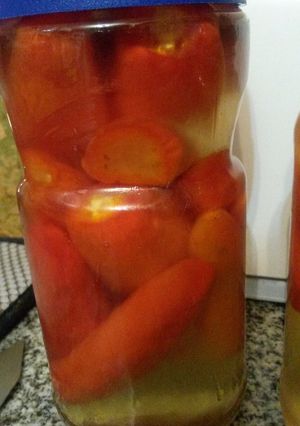 Una foto de Ajies jalapeños en conserva