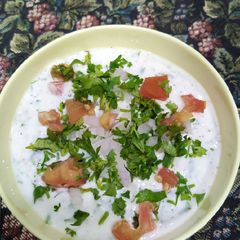 Vegetable Yoghurt Dip A picture of Vegetable Yoghurt Dip.