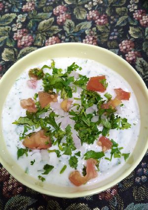 A picture of Vegetable Yoghurt Dip.