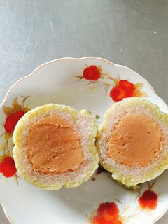 Hình của món Bánh tét nhưn ngọt.