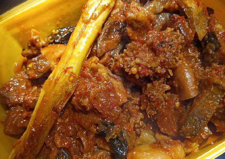 Cara Gampang meracik Babat gongso ala ala yang Enak